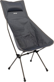 Tall Foldable Camping Chair Compact High Back Ink
