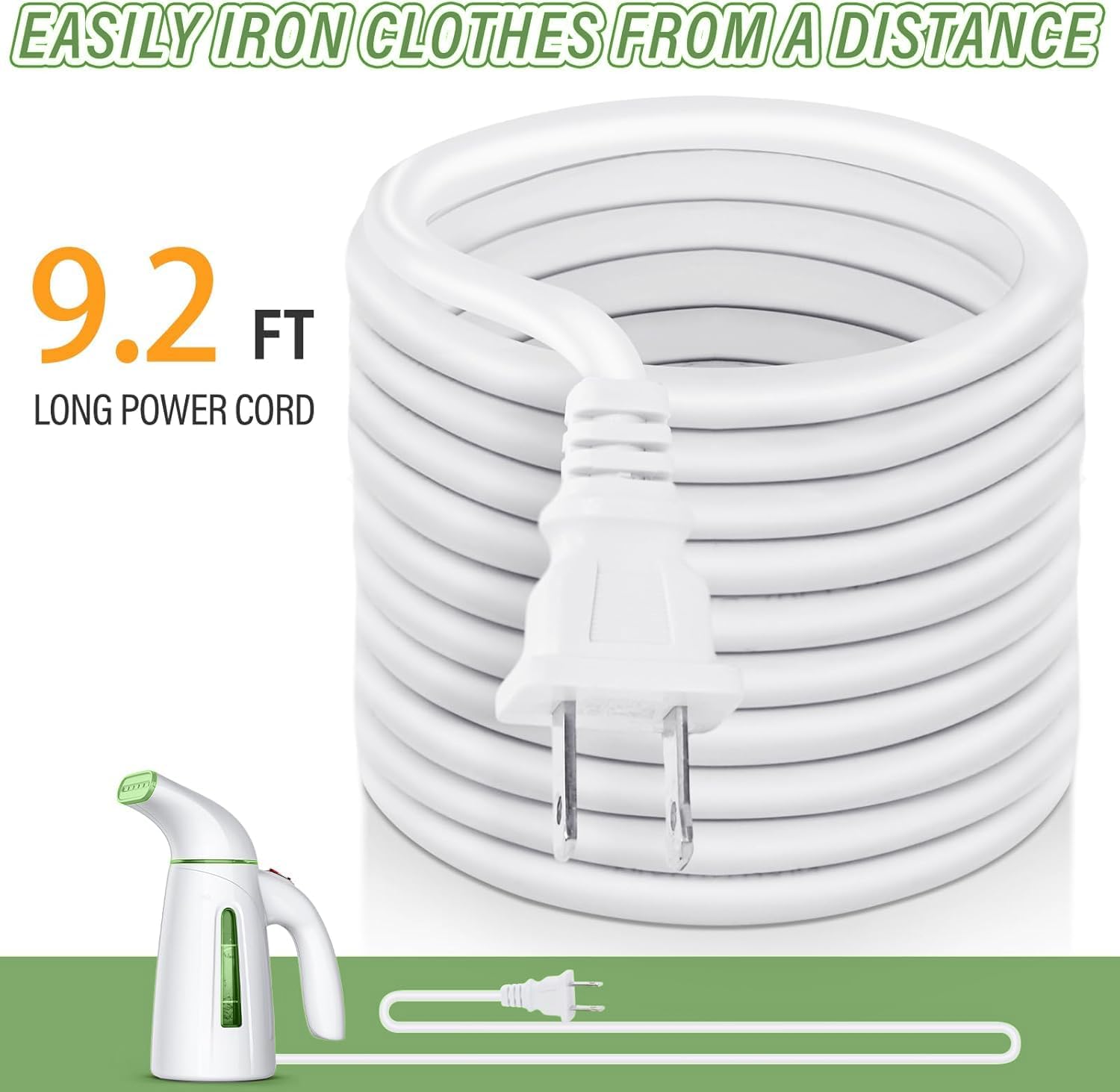 Handheld Garment Steamer Portable 300ml Fast Heat Wrinkle Remover