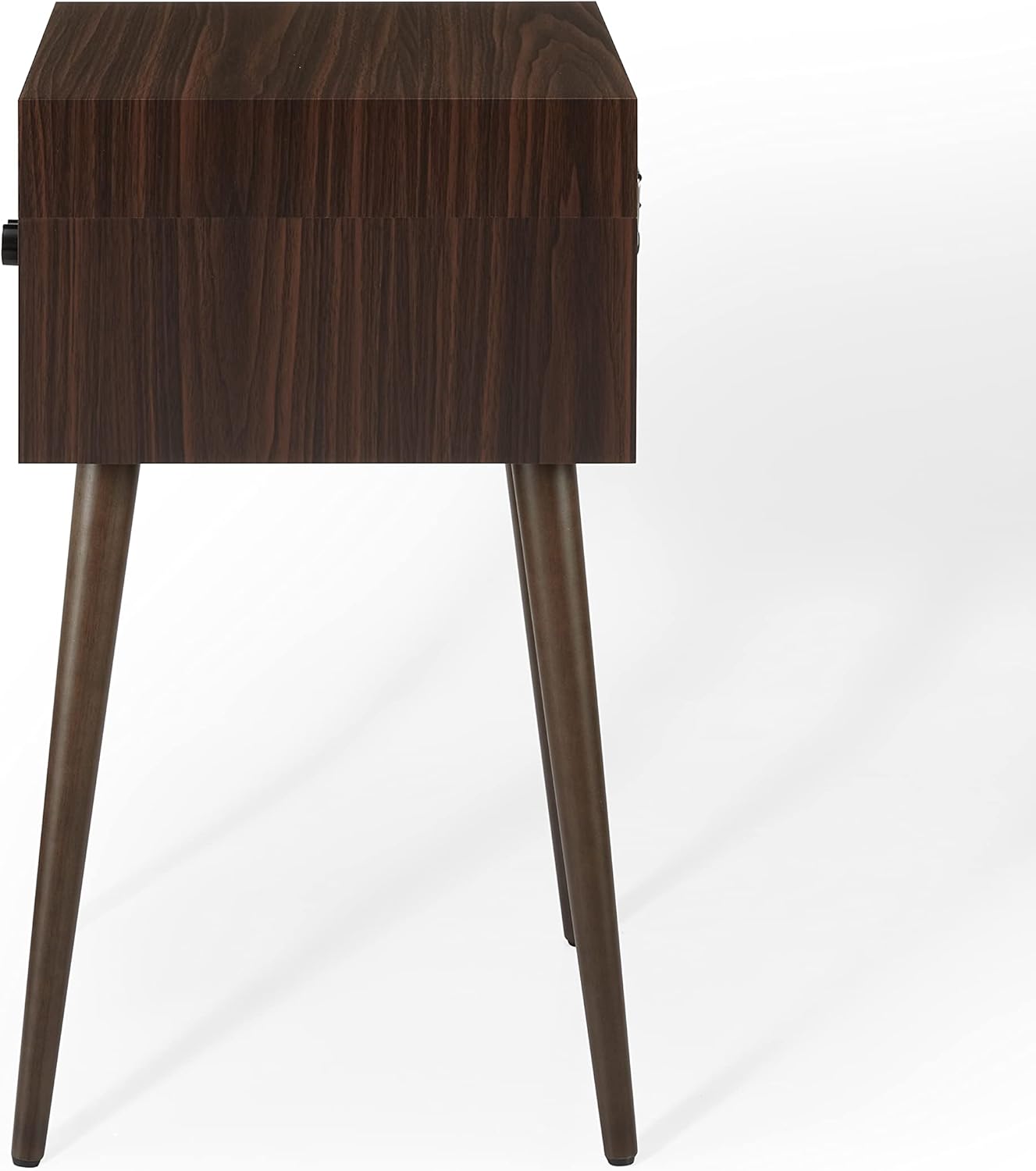 Bluetooth Record Player 3 Speed Turntable Walnut Wood Stand