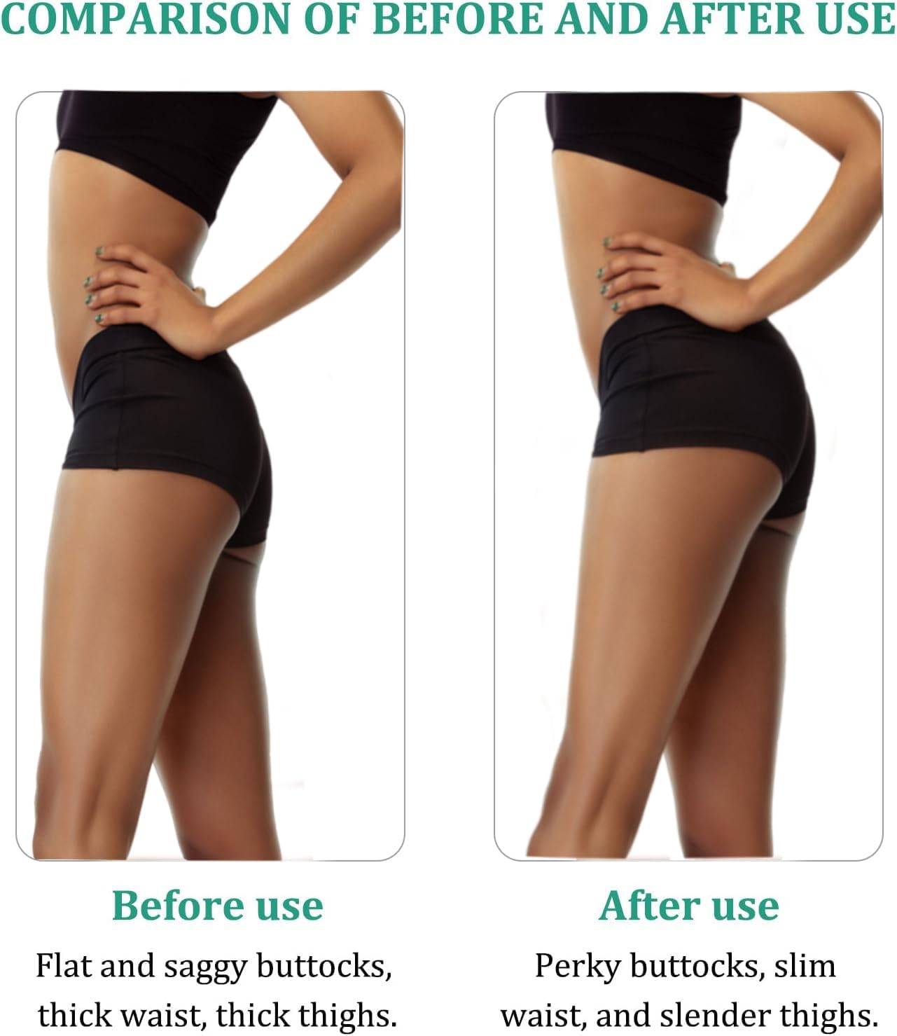 EMS Hip Trainer Electric Muscle Stimulator Glute Butt Toning Device