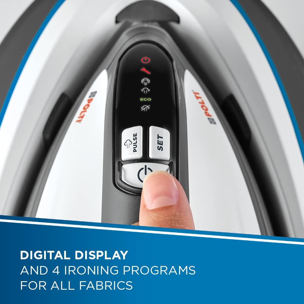 Steam Generator Iron 2200W 8 Bar Pressure Digital Display