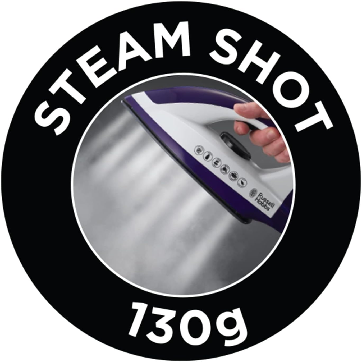 Steam Generator Iron 2600W 4.5 Bar 100g Steam 1.3L Tank Ceramic Sole
