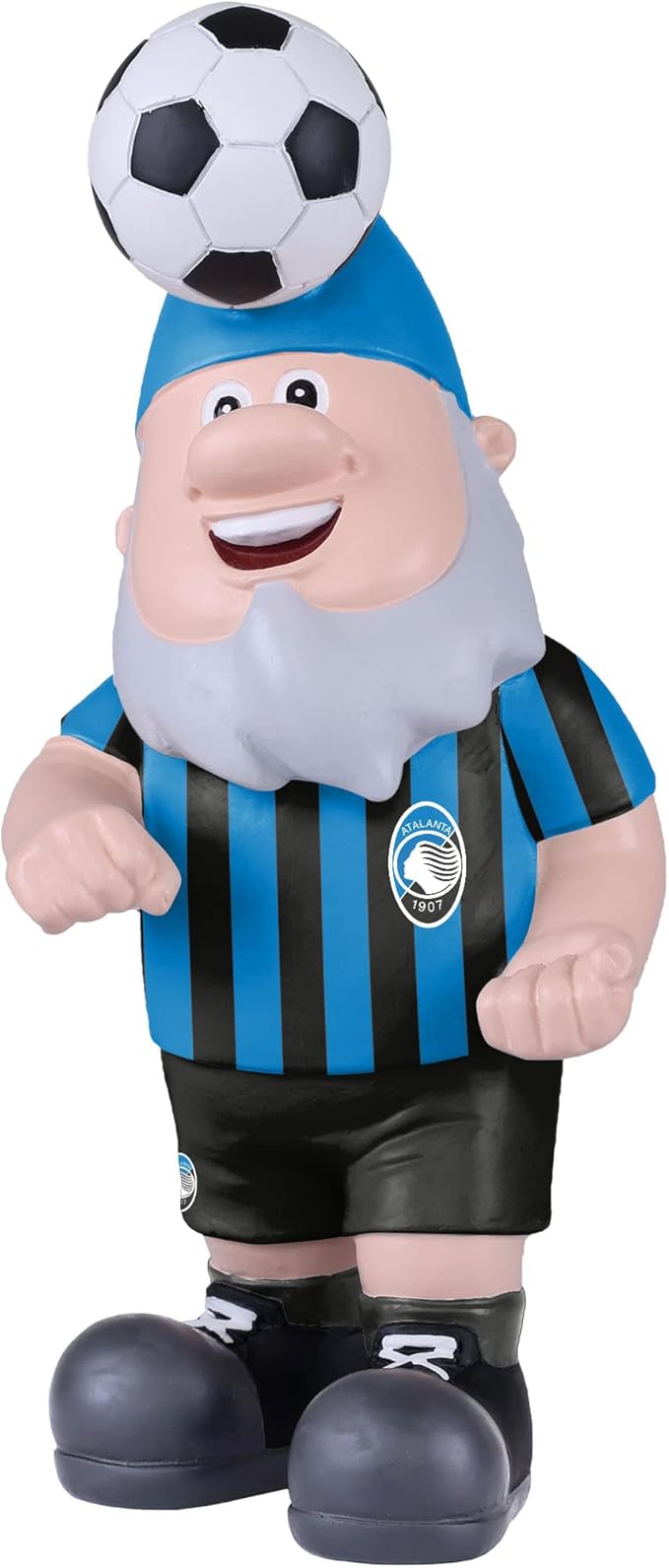 Soccer Fan Gnome Statue Ball Player Garden Decor 20cm