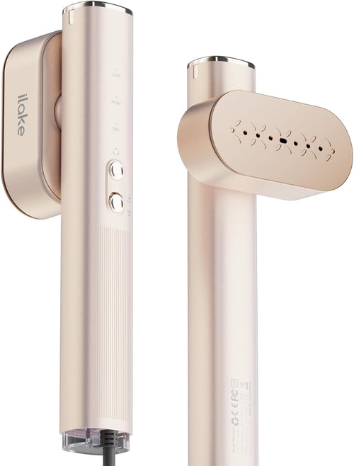 Dual Voltage Travel Garment Steamer 2in1 1000W Foldable