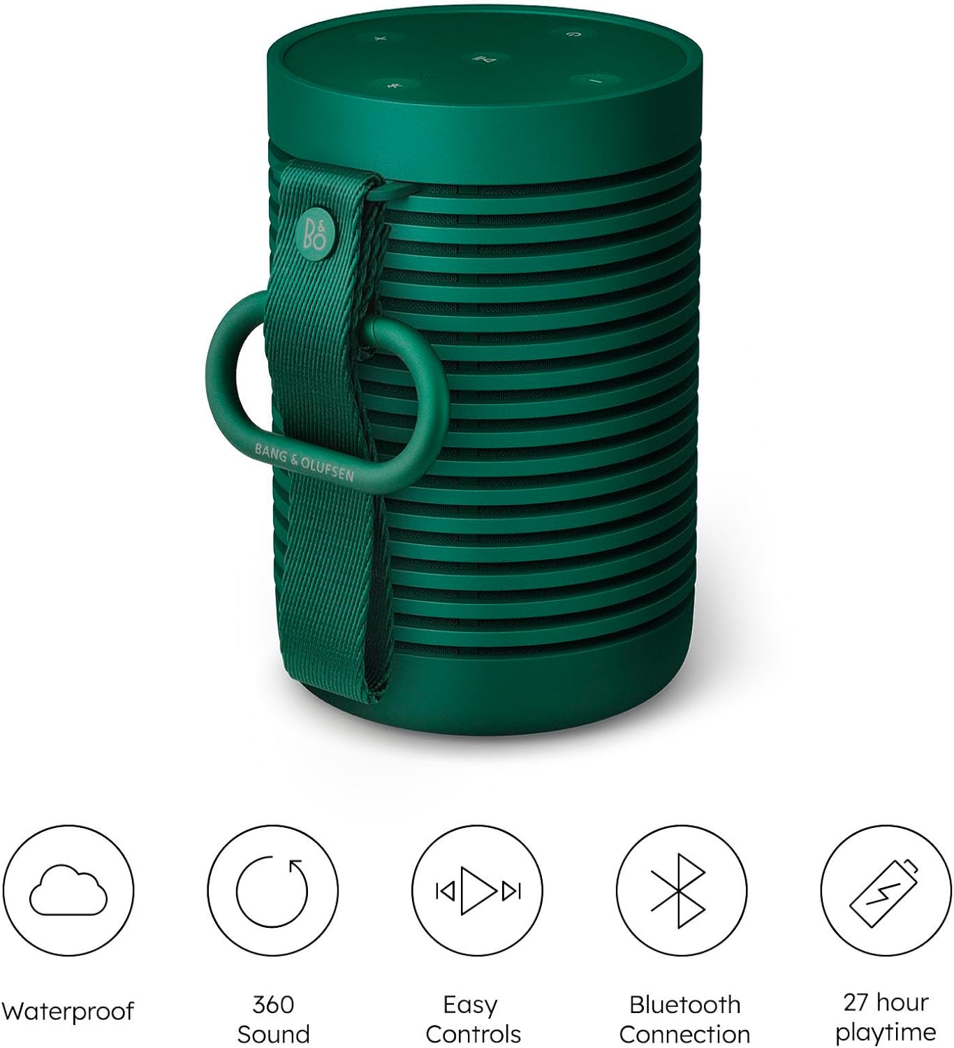 Portable Bluetooth Speaker 360° Sound IP67 Waterproof 27H Playtime