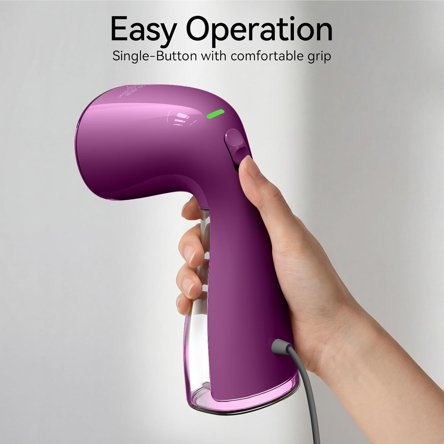 Handheld Garment Steamer 1100W 300ml Tank Portable Travel