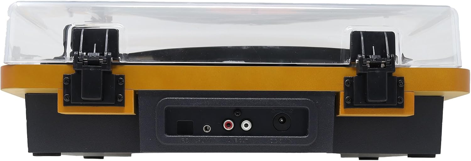 Bluetooth Vinyl Record Player USB SD Recording Stereo Wood