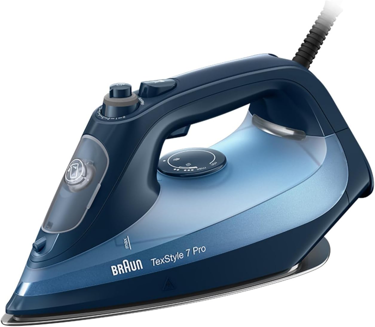 3000W Steam Iron 225g Steam Shot FreeGlide Soleplate Auto Shut Off