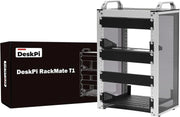 10 Inch 8U Mini Server Rack Cabinet Silver