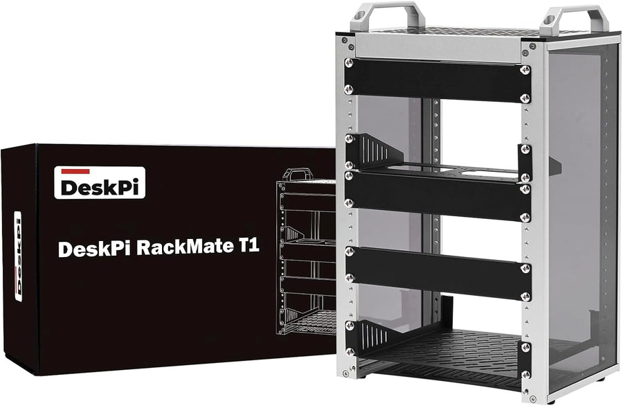 10 Inch 8U Mini Server Rack Cabinet Silver