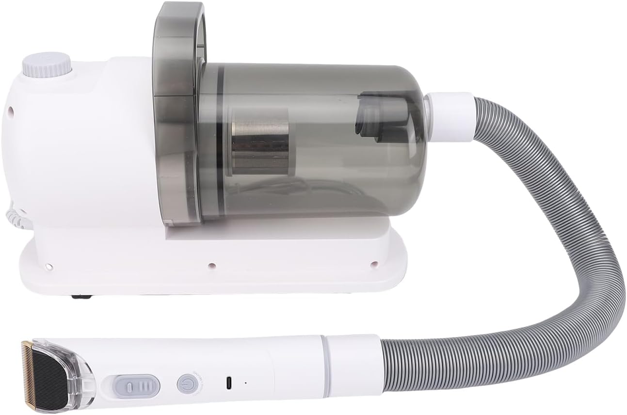 Pet Care Vacuum Clipper Kit Low Noise 5 Tool Hair Remover