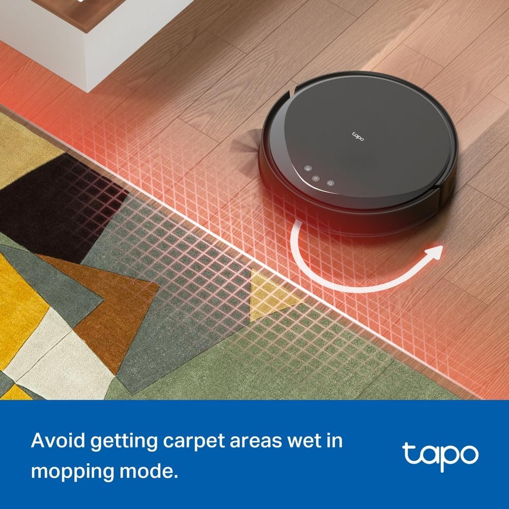 Robot Vacuum Mop Self Empty 5300Pa LiDAR Slim WiFi Pet Hair