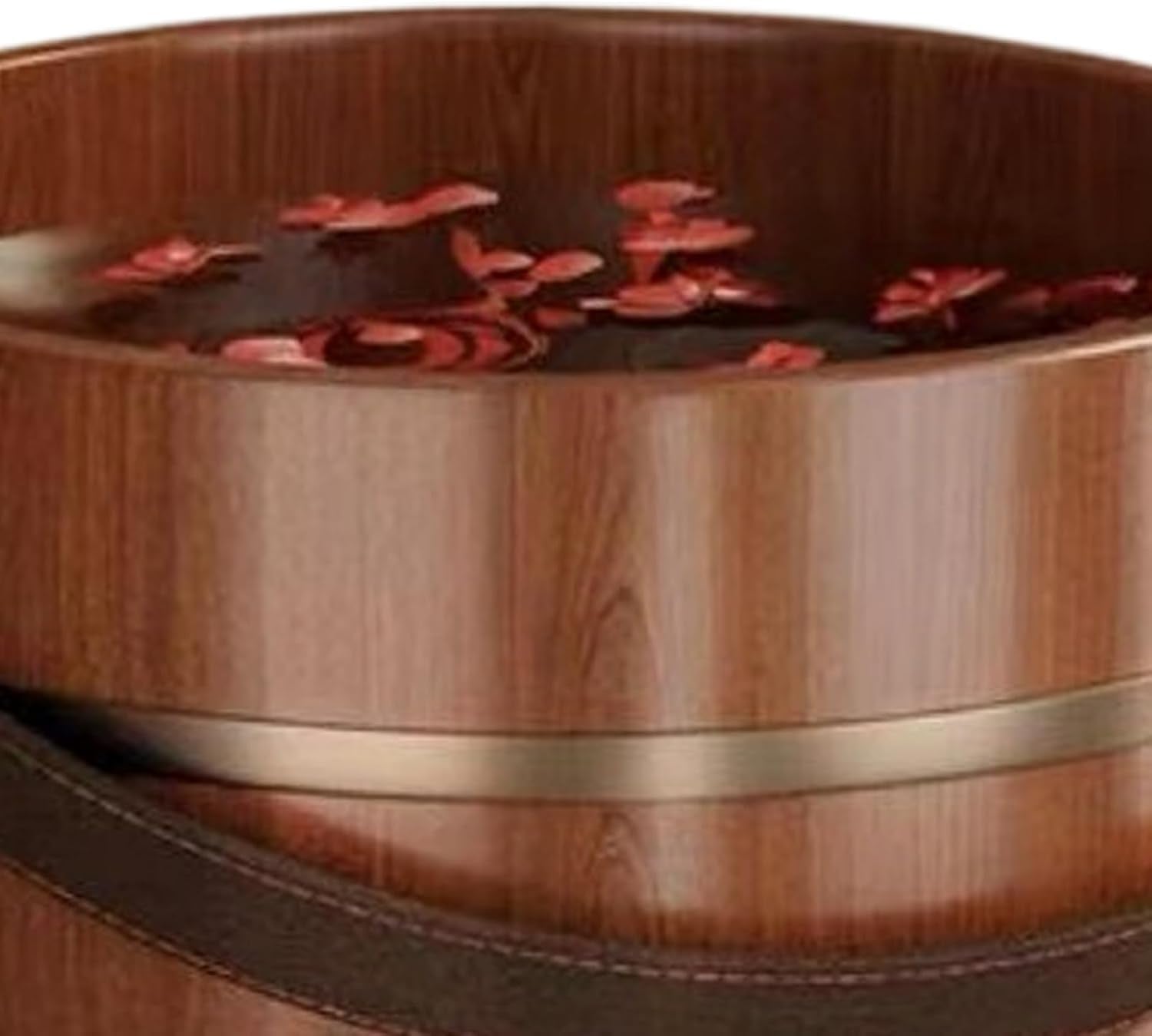 Foot Bath Basin Massage Soak Tub Ergonomic Handle Spa Bucket