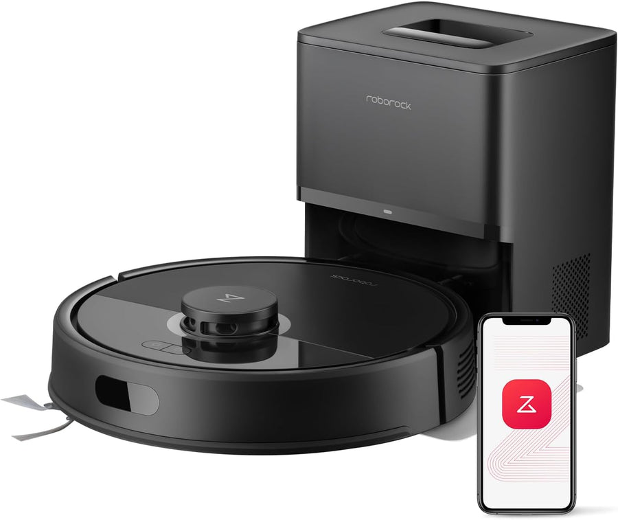 Robot Vacuum Mop 8000Pa Self Empty LiDAR Mapping App Pet Hair