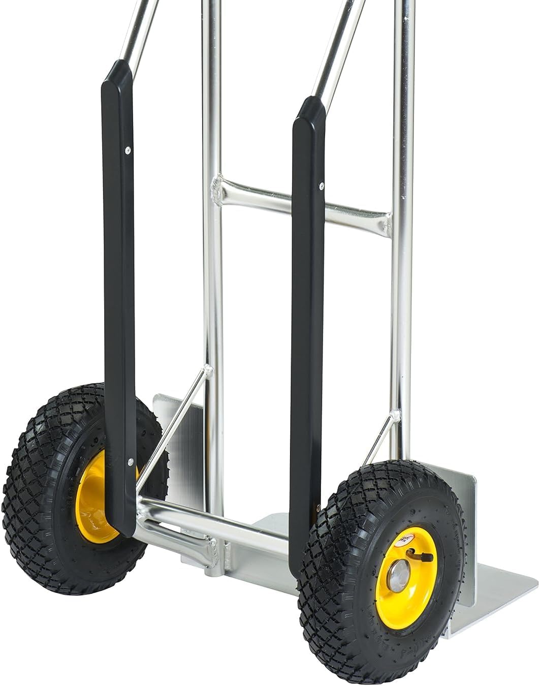 Heavy Duty Aluminium Hand Truck 200KG Pneumatic Wheels