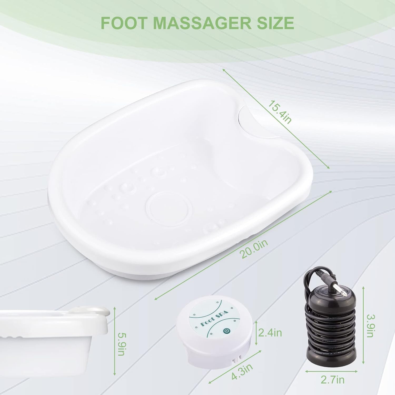 Ionic Foot Detox Spa Machine Ion Bath Massage Portable Timer