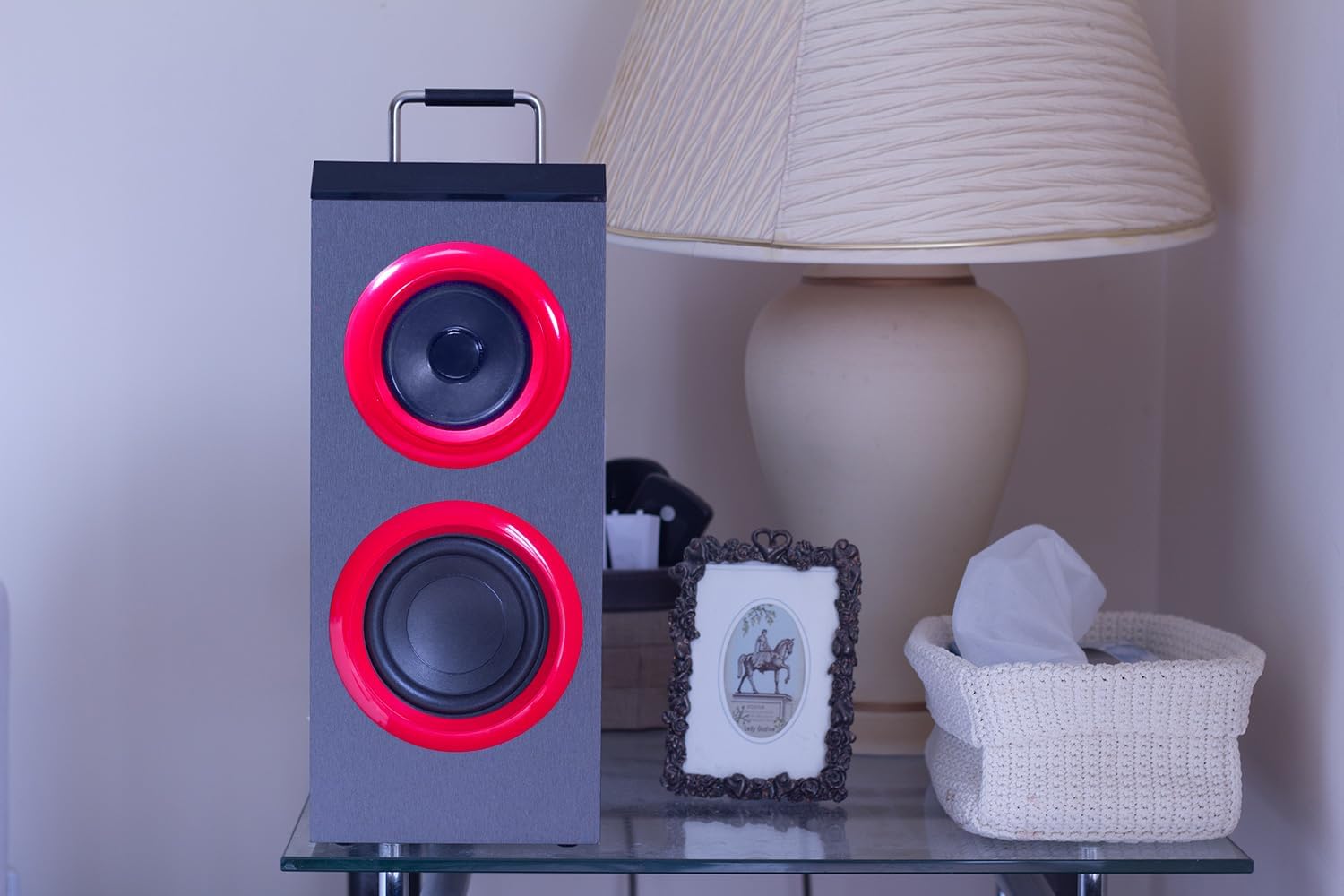 WiFi Bluetooth Tower Speaker 60W Stereo USB AUX Streaming