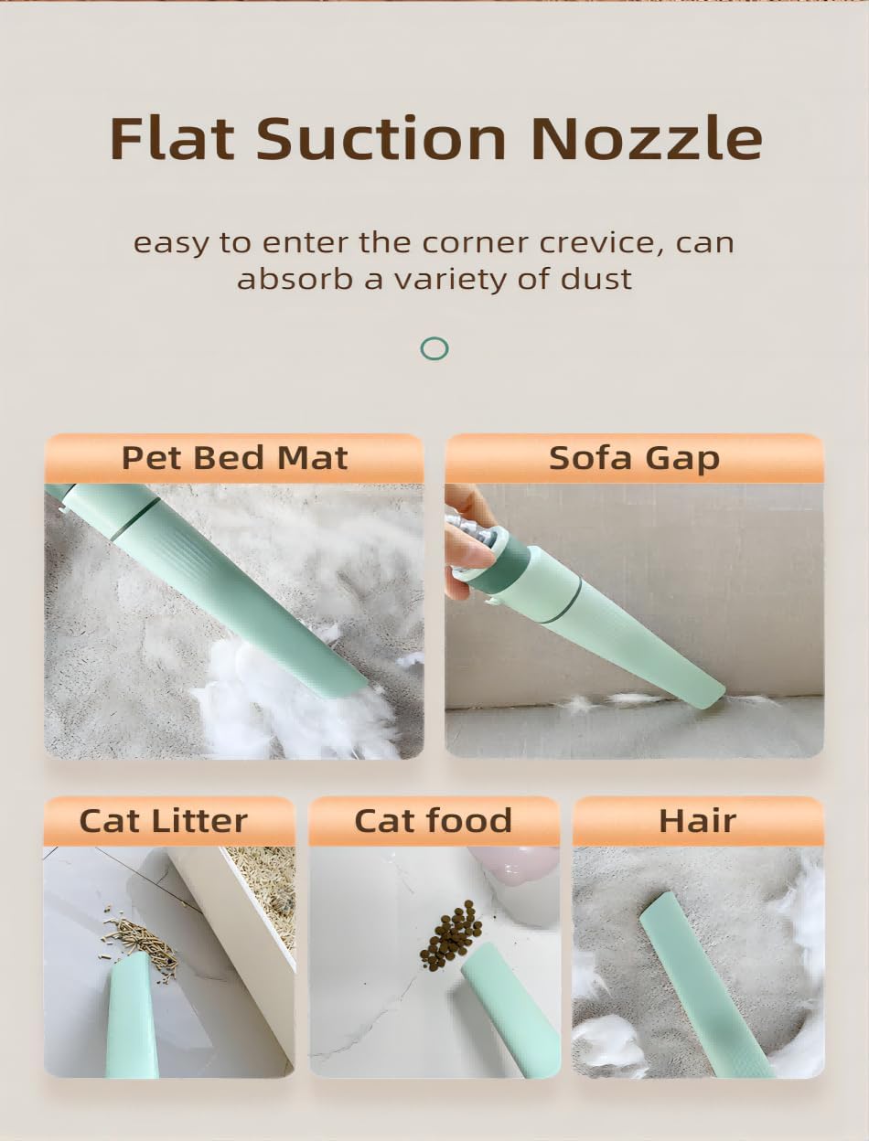 Pet Grooming Vacuum 5 in 1 Dog Hair Remover 3.2L Low Noise