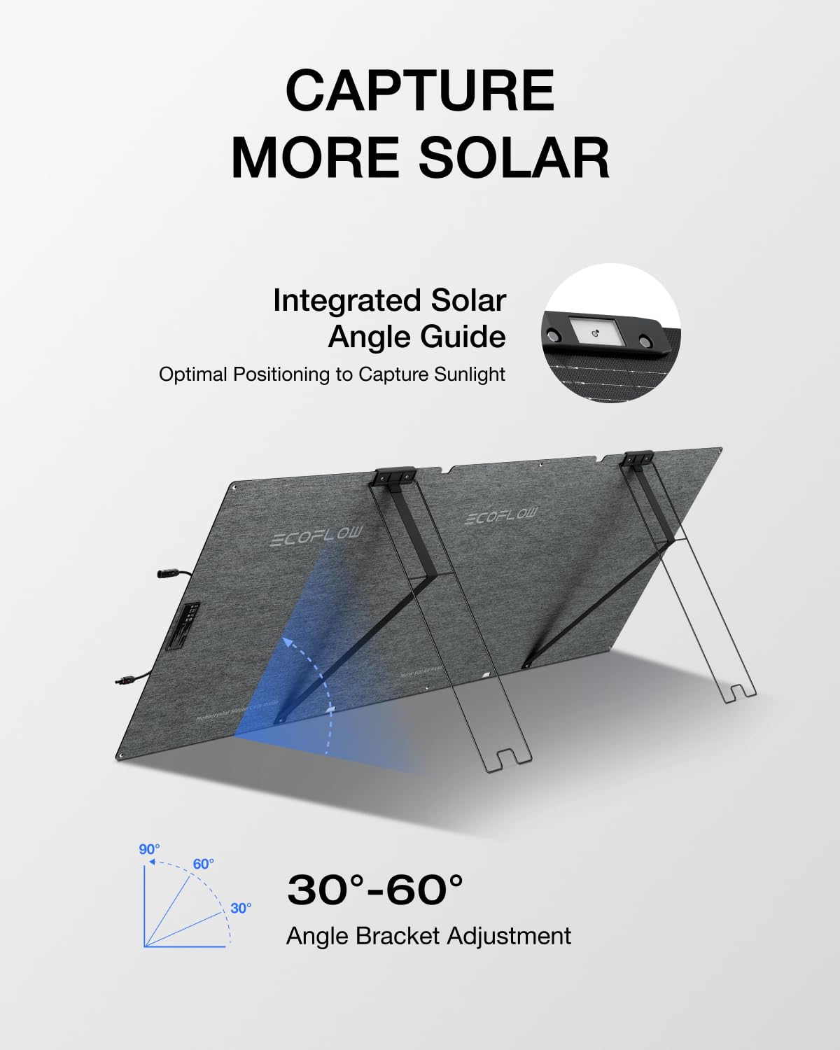 160W Portable Solar Panel Foldable Charger 25 Percent Efficiency IP68