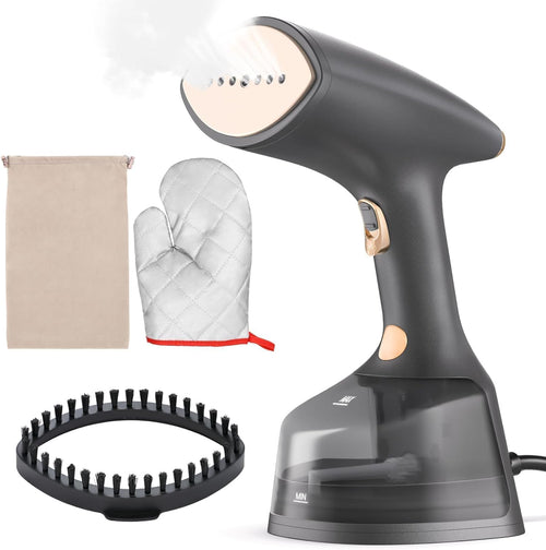 2000W Garment Steamer Handheld Portable Wrinkle Remover LCD Fast Heat