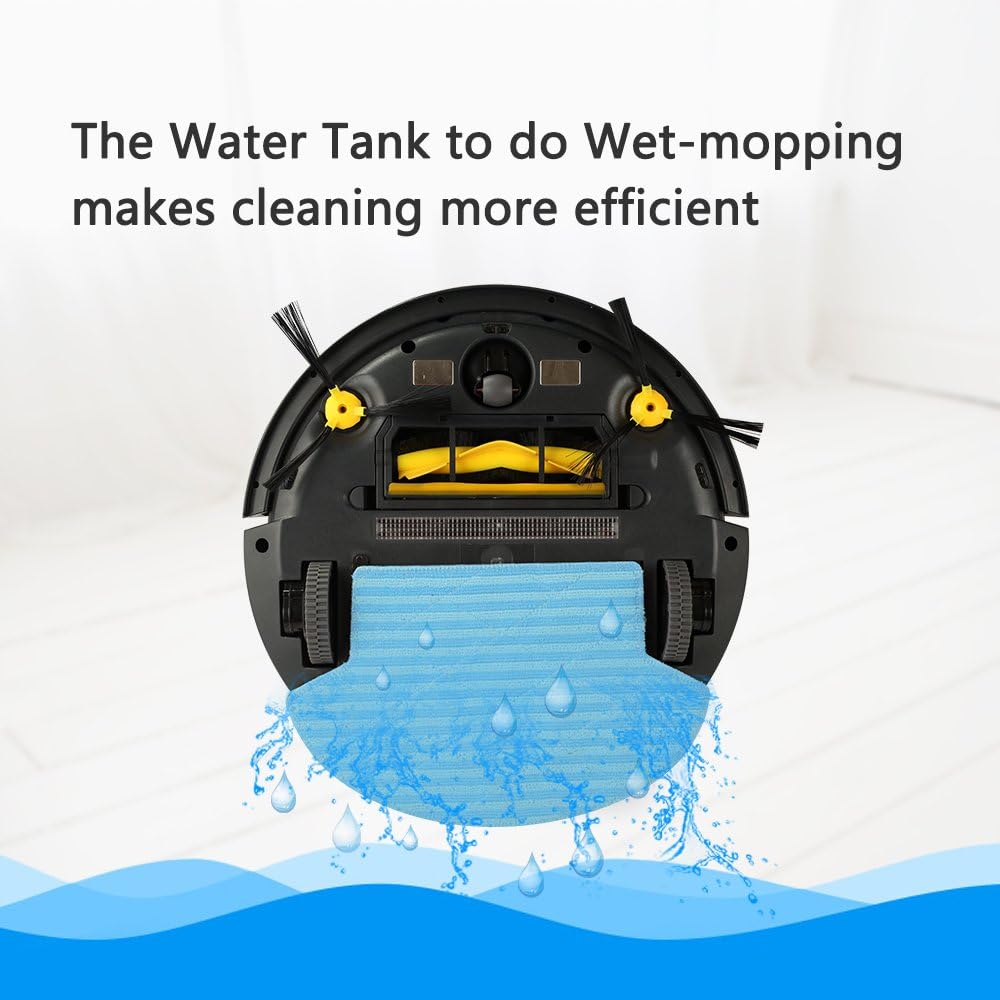 Robot Vacuum Mop Smart Mapping UV Sterilization HEPA Auto Recharge