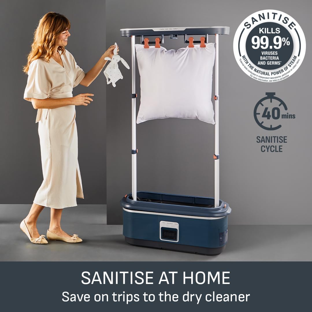 Automatic Garment Steamer Wardrobe 99% Sanitise Steam Crease Remover