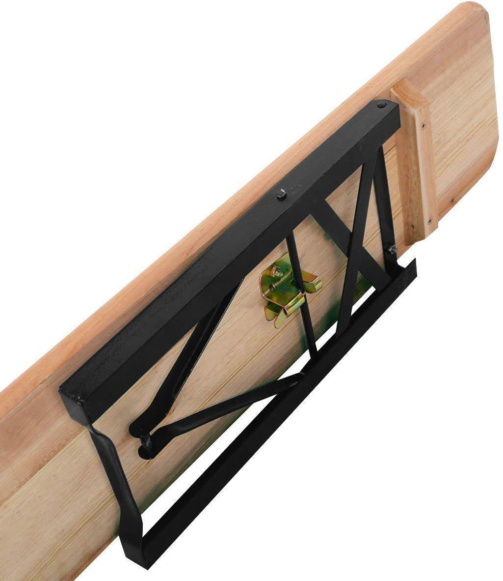 3pc Folding Wooden Picnic Table Bench Set Garden BBQ
