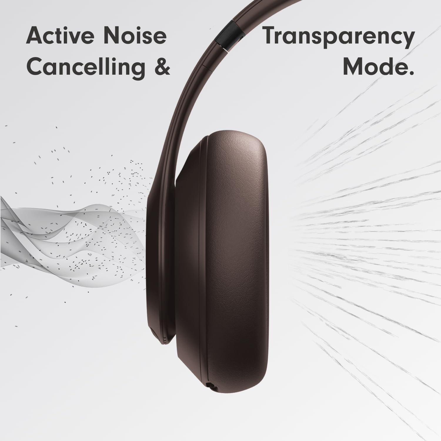 Bluetooth ANC Over Ear Headphones Spatial Audio Lossless USB C 40H Playtime