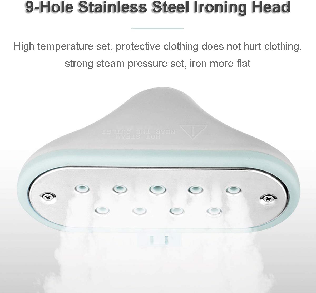 1800W Garment Steamer Upright 1.7L Tank 10 Modes Clothes Iron