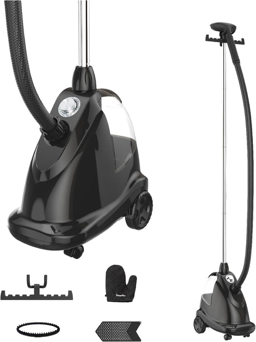 Upright Garment Steamer 2000W 42g Steam 2.5L Tank Mobile