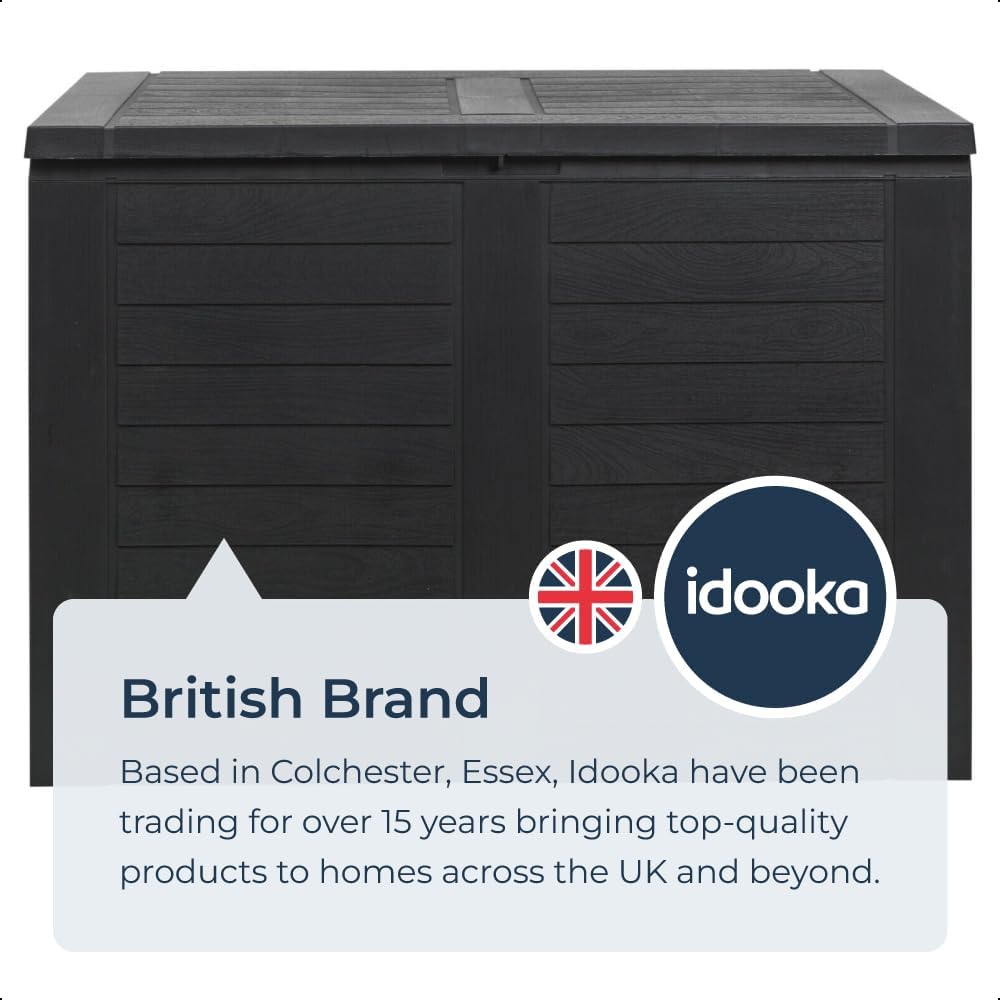170L Outdoor Parcel Storage Box Waterproof Lockable Garden Box