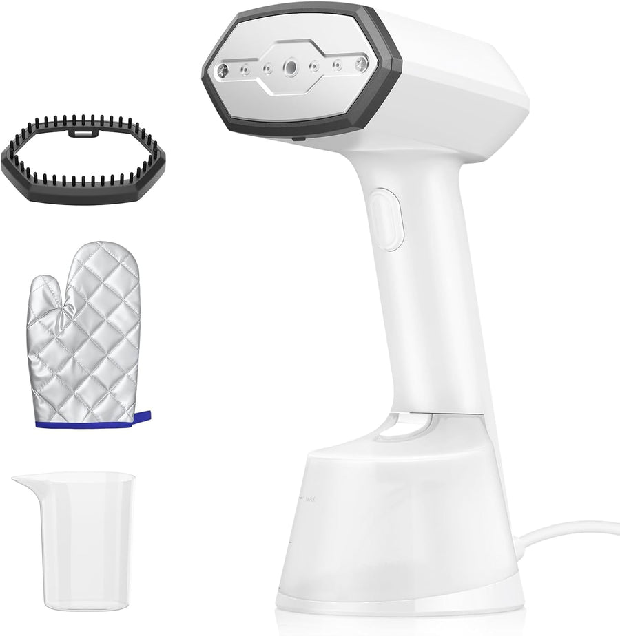 Handheld Clothes Steamer 1500W Fast Heat 280ml Tank Portable