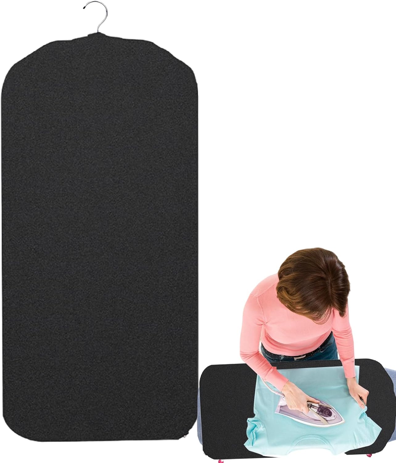 Ironing Pad Steamer Press Mat Portable Hanging Steam Board Travel