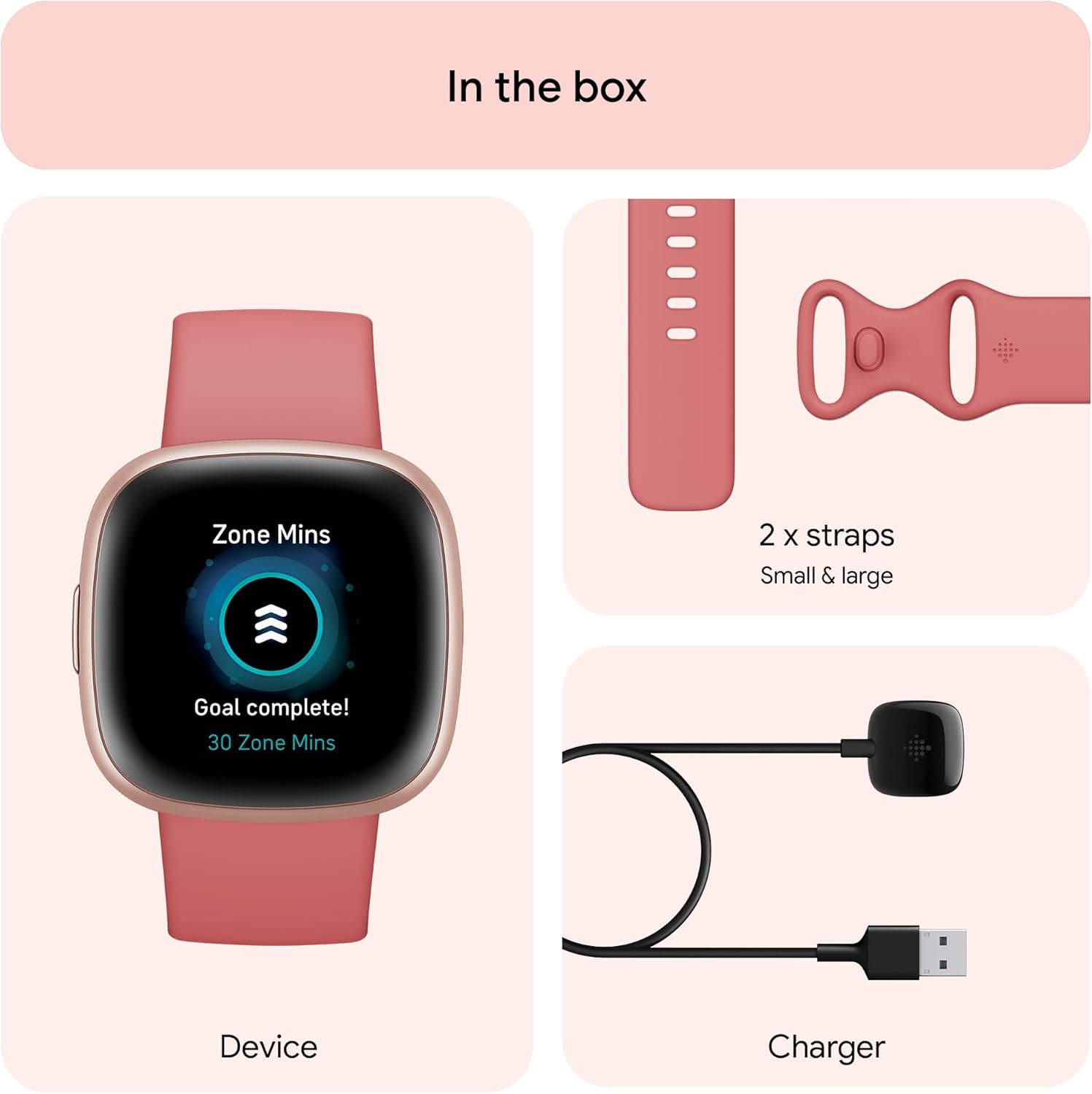 GPS Fitness Smart Watch 6 Day Battery Sleep Tracker