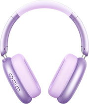 Wireless Noise Cancelling Over Ear Headphones 48Hr Battery Purple