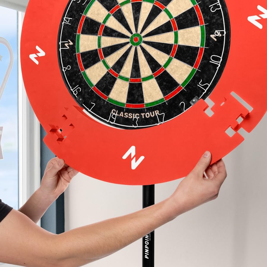 Sisal Dartboard 18in Professional Training Board Slim Wire Target
