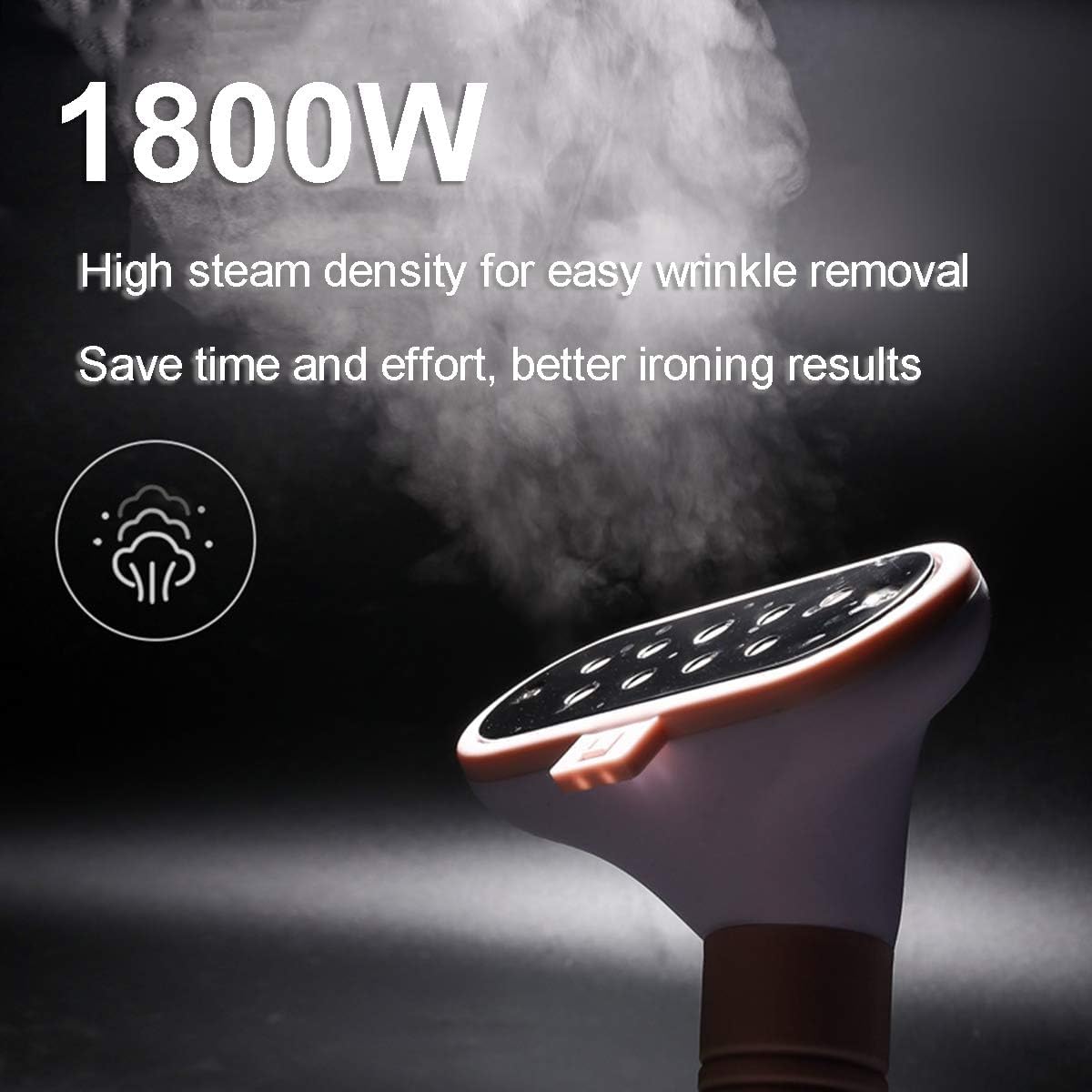 Professional Clothes Steamer 1800W Upright 1.7L Fast Wrinkle Removal