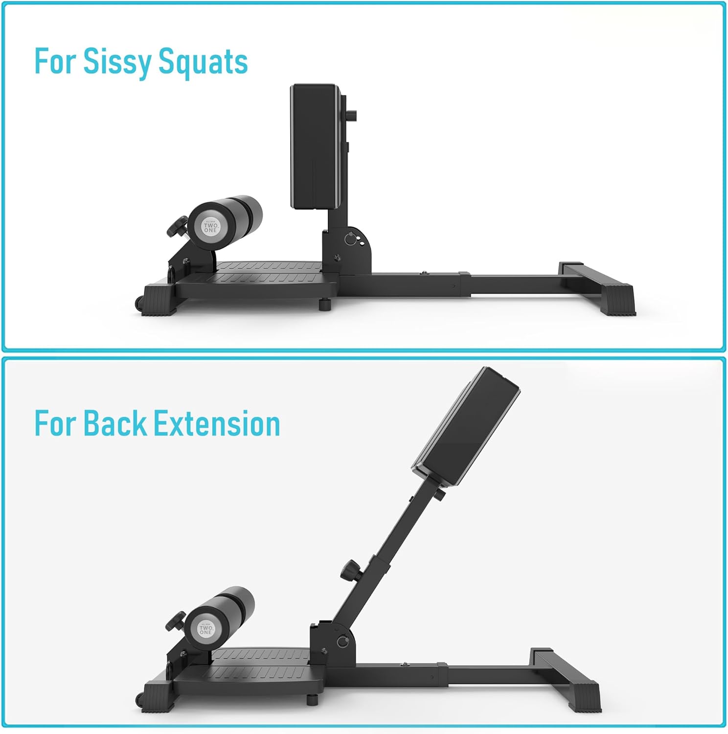 Multi-Function Sissy Squat Bench Home Gym Leg Trainer Foldable