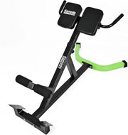 Back Hyperextension Bench Adjustable Roman Chair Core Trainer