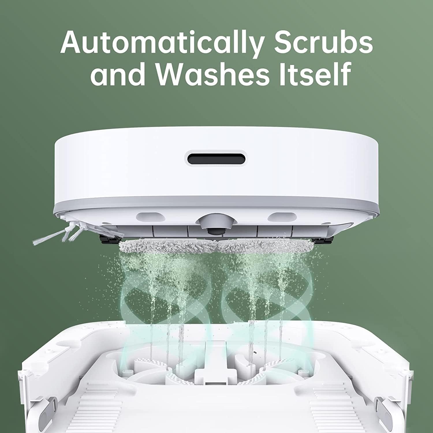 Robot Vacuum Mop Self Cleaning LiDAR Mapping Auto Wash Smart Clean