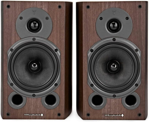 Bookshelf Speakers Pair HiFi 100W Kevlar Driver Bass Port