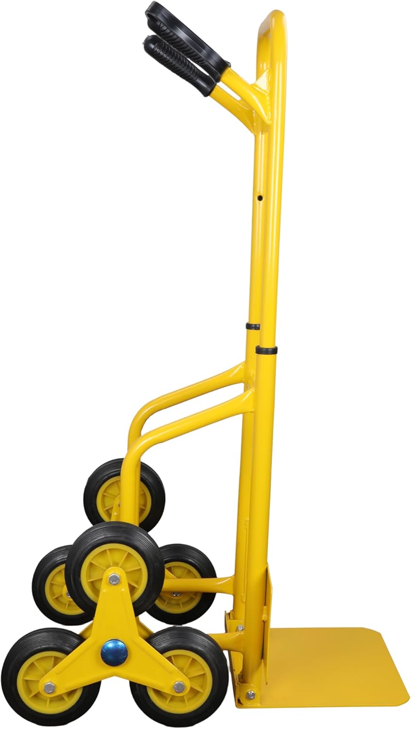 3 Wheel Folding Hand Truck 120KG Stair Climber Trolley