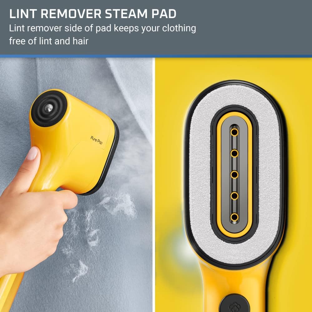 Handheld Garment Steamer 1150W 15s Heat Travel Lint Remover