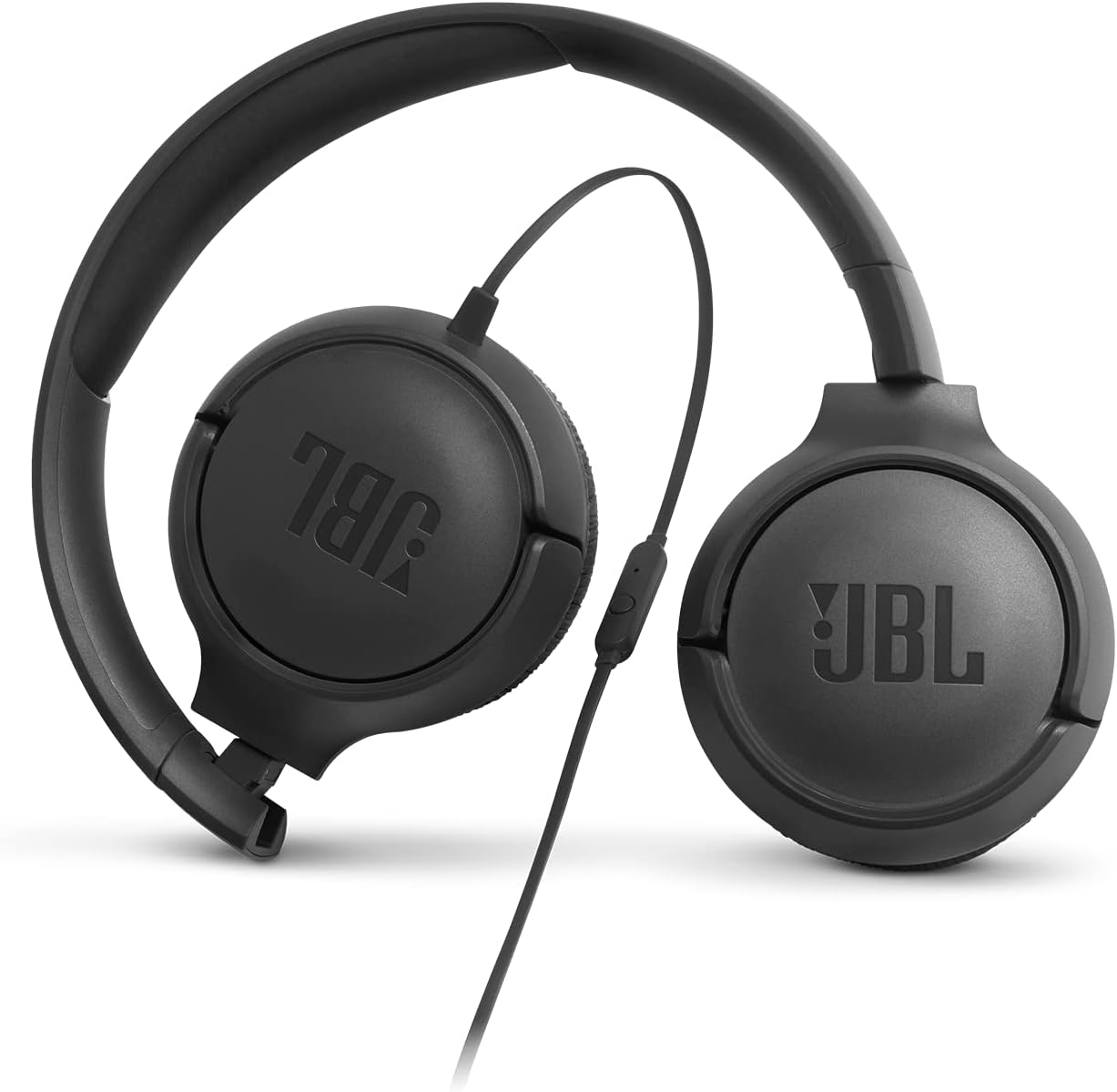 Wired On Ear Headphones With Mic Pure Bass Foldable