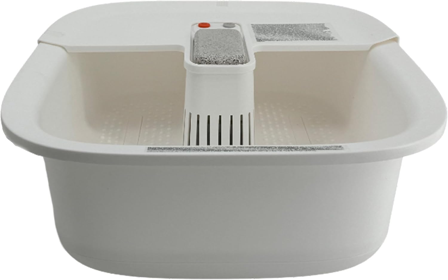 Heated Foot Spa Massager Bubble Soak Bath Pumice Stone Home Foot Spa