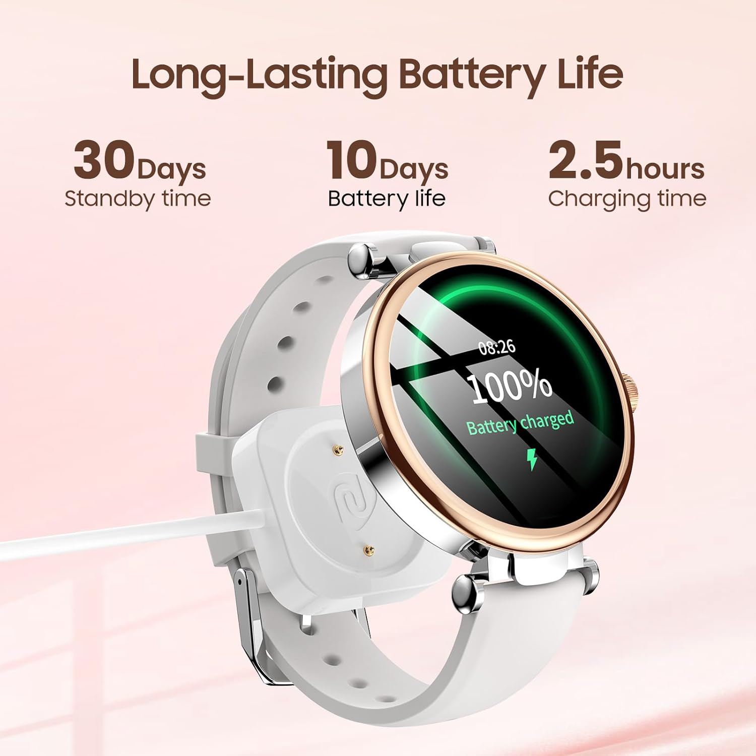 AMOLED Smart Watch Bluetooth Call 100 Sports Waterproof