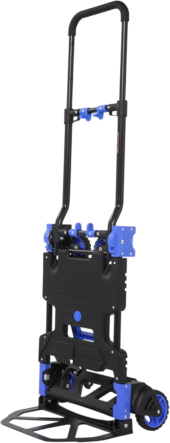 2 In 1 Folding Sack Truck Platform Cart 137KG