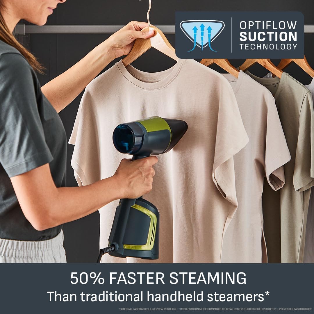Handheld Clothes Steamer Suction Steam Iron Fast Heat Ceramic Plate
