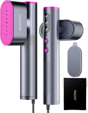Travel Clothes Steamer Dual Voltage 2 in 1 Iron Fast Heat LED
