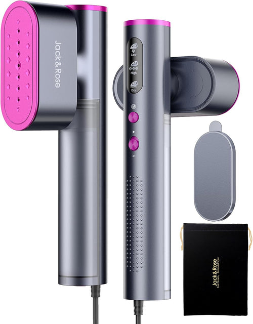 Travel Clothes Steamer Dual Voltage 2 in 1 Iron Fast Heat LED